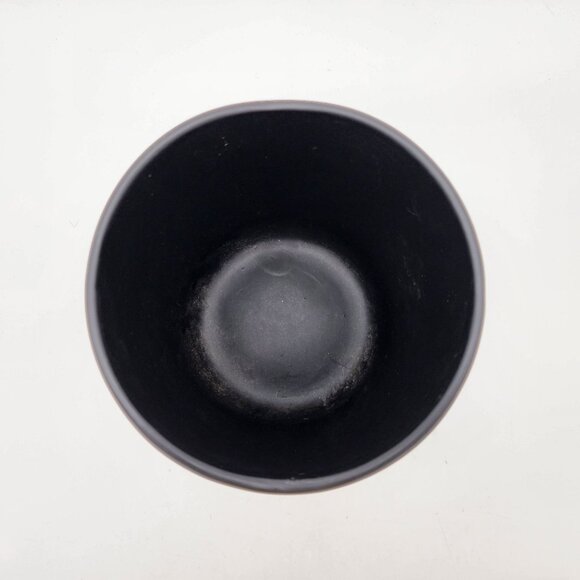 Mikasa Black Tiki Pottery Face Vase 8" - Picture 3 of 5